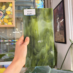 Dark and Lime Green Opal Kokomo Sheet Glass – RL603