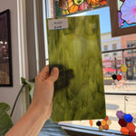 Dark and Lime Green Opal Kokomo Sheet Glass – RL603