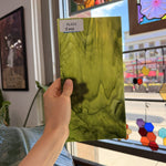 Dark and Lime Green Opal Kokomo Sheet Glass – RL604