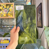 Dark and Lime Green Opal Kokomo Sheet Glass – RL606