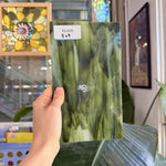 Dark and Lime Green Opal Kokomo Sheet Glass – RL608