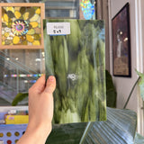 Dark and Lime Green Opal Kokomo Sheet Glass – RL608