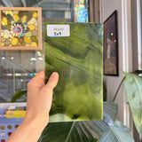 Dark and Lime Green Opal Kokomo Sheet Glass – RL610