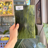 Dark and Lime Green Opal Kokomo Sheet Glass – RL612