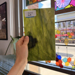 Dark and Lime Green Opal Kokomo Sheet Glass – RL613