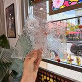1/4 Thick Textured Frosted Glue Chip Sheet Glass