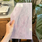 Light Pink Wispy Spectrum Sheet Glass