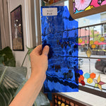 Dark Blue Transparent Waterglass Sheet Glass – RL621