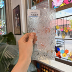 Transparent Textured Clear Double Glue Chip Sheet Glass – RL622