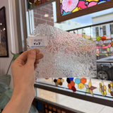 Transparent Textured Clear Double Glue Chip Sheet Glass – RL623