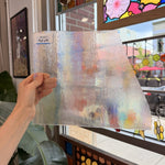 Clear Transparent Rainbow Iridescent Wissmach Sheet Glass