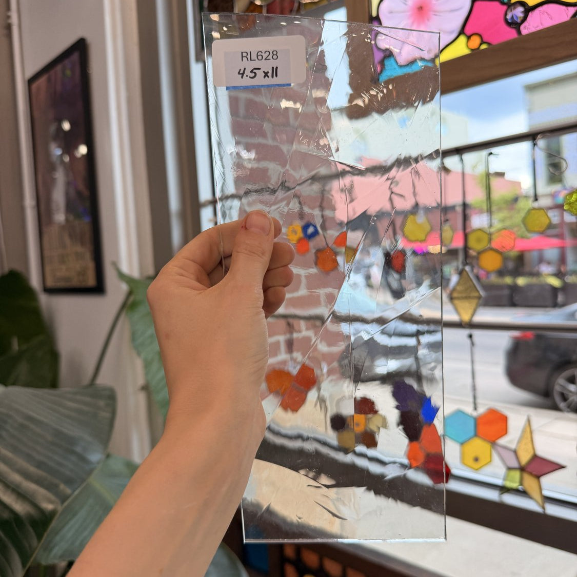 Clear Mouthblown Fremont Sheet Glass