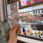 Clear Mouthblown Seeded Lamberts Sheet Glass – RL629