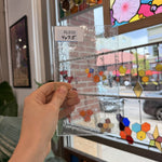 Clear Mouthblown Seeded Lamberts Sheet Glass – RL630