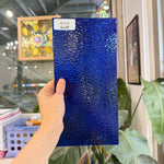 Cobalt Blue Transparent Rippled Wissmach Sheet Glass – RL636