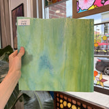 Aqua Lime Opal Fusible 96 COE Oceanside Sheet Glass