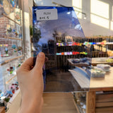 COGW x Lamberts Blue Purple Clear Wispy Sheet Glass