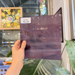 Dark Rose Wispy Vintage Spectrum Sheet Glass – RL648