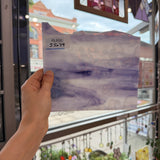 Purple White Mottled Mixed Vintage Uroboros Sheet Glass – RL650