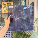 Vintage Grape Purple Wispy Spectrum Sheet Glass