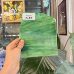 Green Vintage Mixed Sheet Glass