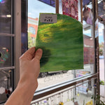 Green Vintage Mixed Sheet Glass
