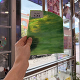 Green Vintage Mixed Sheet Glass