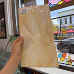 Light Amber Sand Wispy Vintage Spectrum Sheet Glass – RL668