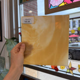 Dark Amber White Wispy Kokomo Sheet Glass