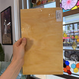 Medium Amber Wispy Vintage Spectrum Sheet Glass – RL677