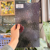 Light Purple Lilac English Muffle Sheet Glass – RL683