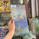 Tahitian Blue Iridescent Ripple Wissmach Sheet Glass – RL686