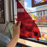 Transparent Red Hammered Wissmach Sheet Glass – RL693