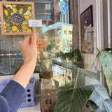 Vintage Transparent Yellow GNA Mouthblown Sheet Glass – RL700