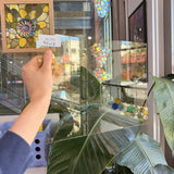 Vintage Transparent Yellow GNA Mouthblown Sheet Glass – RL701