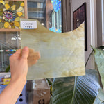 White Yellow Stipple Youghiogheny Sheet Glass