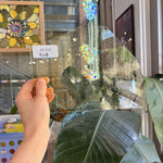Seedy Vintage Light Yellow Mouthblown Sheet Glass – RL708