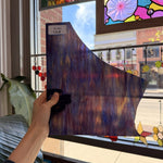 Rainbow Multicolor Transparent Kokomo Sheet Glass – RL709
