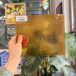 Butterscotch Classic Cathedral Transparent Amber Corella Wissmach Sheet Glass – RL717