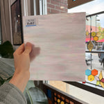 Light Mauve White Wispy Wissmach Sheet Glass