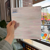 Light Mauve White Wispy Wissmach Sheet Glass