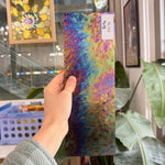 Iridescent Purple 311V Florentine Textured Transparent Wissmach Sheet Glass – RL722