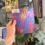 Iridescent Purple 311V Florentine Textured Transparent Wissmach Sheet Glass – RL723