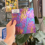 Iridescent Purple 311V Florentine Textured Transparent Wissmach Sheet Glass – RL723