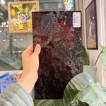 Merlot Pink Red Transparent Textured Sheet Glass – RL725