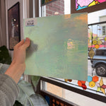 Mint Green Luminescent Wissmach Sheet Glass Fusible 96 COE