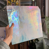 Blue White Wispy Wissmach Sheet Glass