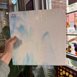 Blue White Wispy Wissmach Sheet Glass