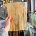 Amber Clear Whispy Wissmach Sheet Glass – RL755