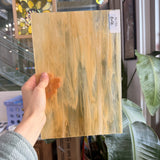 Amber Clear Whispy Wissmach Sheet Glass – RL755
